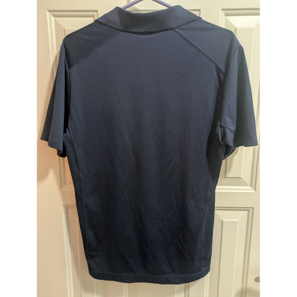 Nike Golf Tour Performance Dri-FIT Polo Shirt Mens Small Navy Blue Short Sleeve - Picture 3 of 6